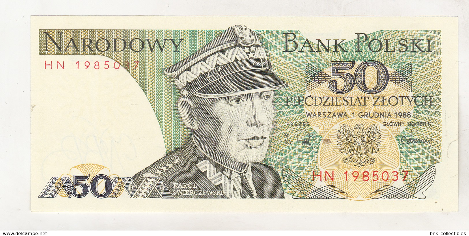 Poland 50 Zlotych 1988 Uncirculated - Poland