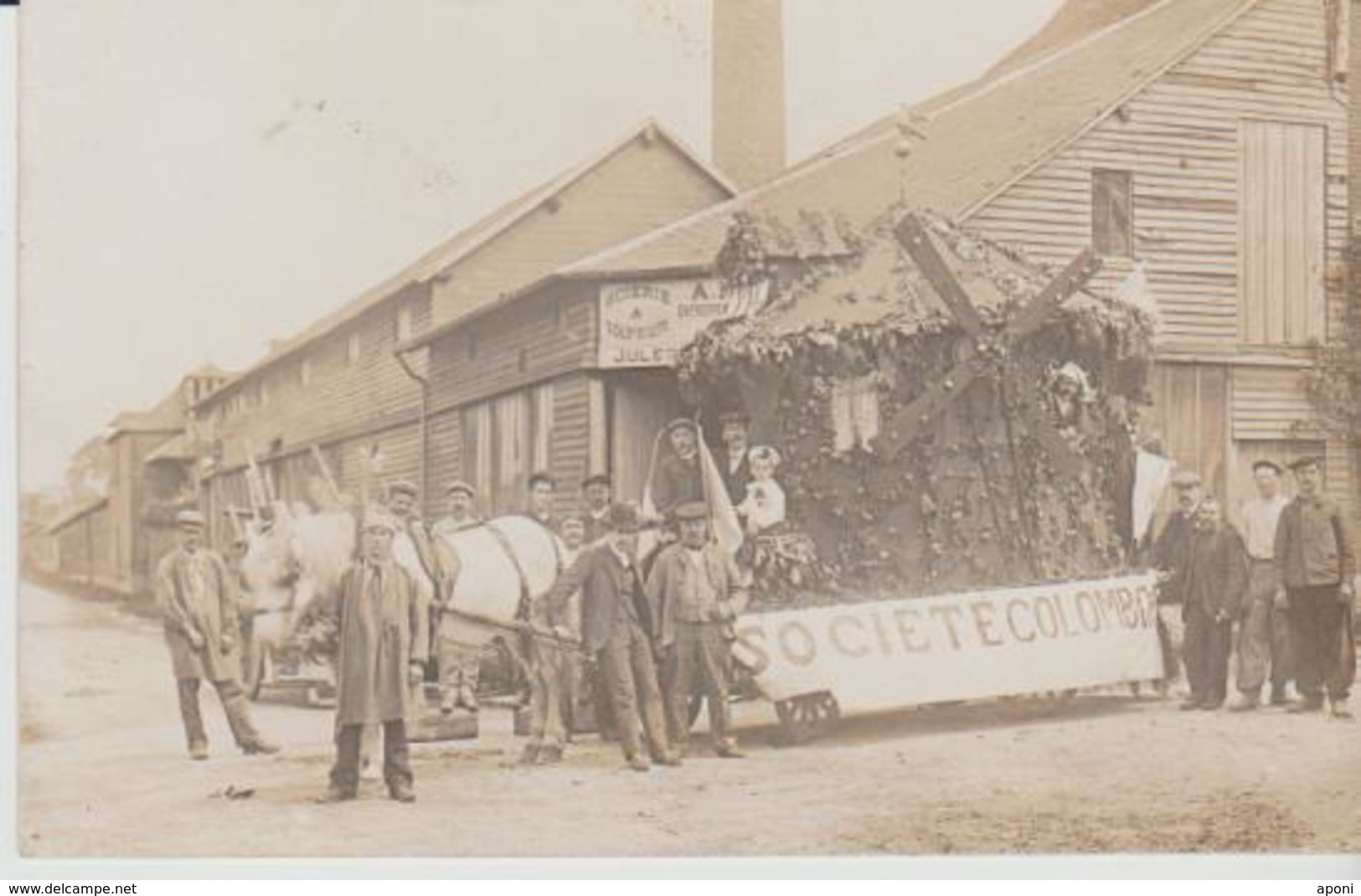 27 Evreux  (char Ce La Societe Colombophile  " - Evreux