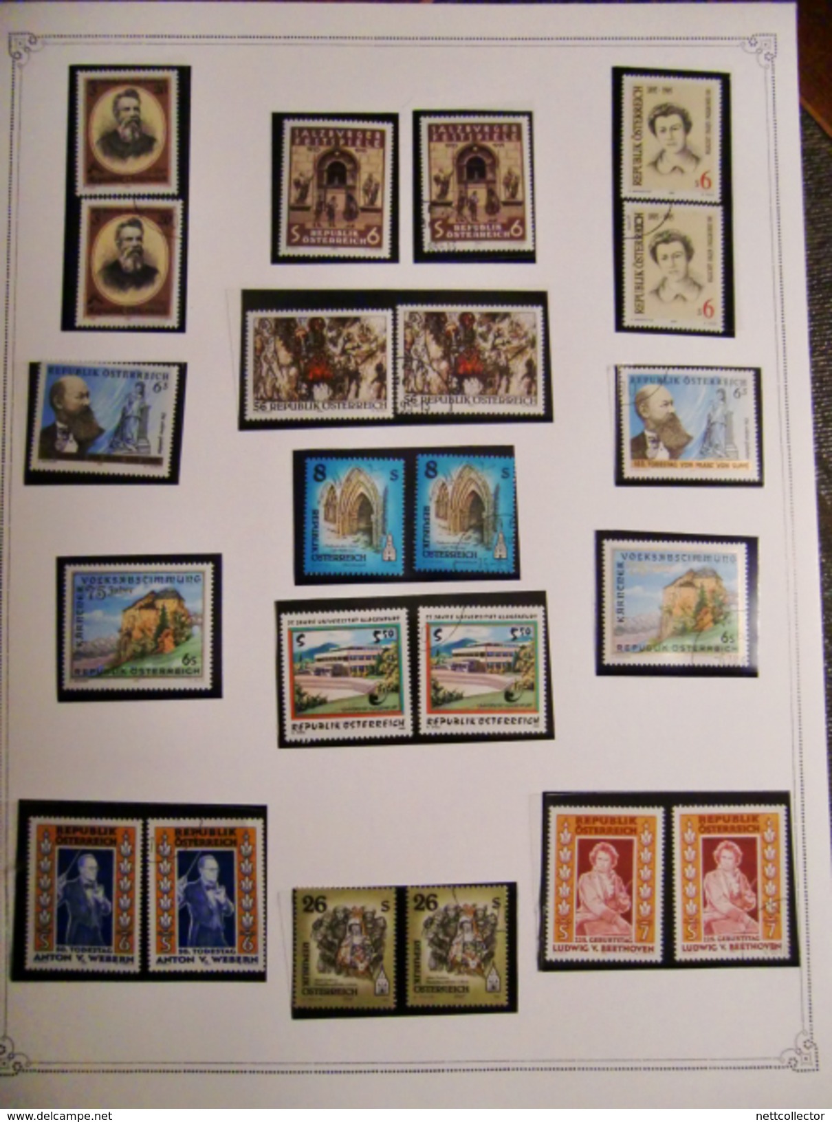 AUTRICHE RARE COLLECTION /1972 à 1994 NEUFS **/ */ OBLIT. MAJ. LUXE  COTE  IMPORTANTE /1ère PARTIE