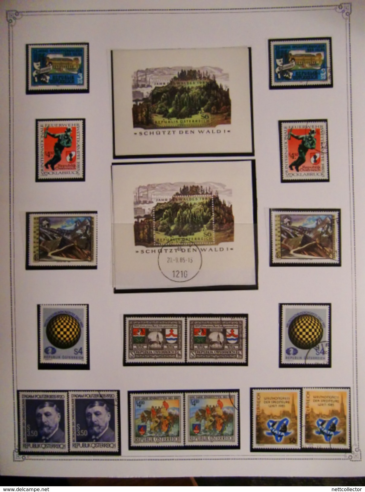 AUTRICHE RARE COLLECTION /1972 à 1994 NEUFS **/ */ OBLIT. MAJ. LUXE  COTE  IMPORTANTE /1ère PARTIE