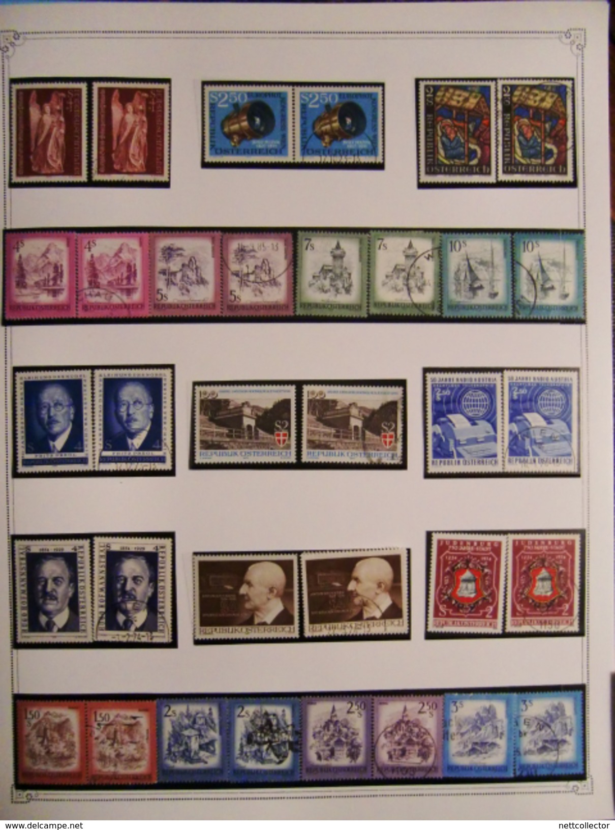 AUTRICHE RARE COLLECTION /1972 à 1994 NEUFS **/ */ OBLIT. MAJ. LUXE  COTE  IMPORTANTE /1ère PARTIE