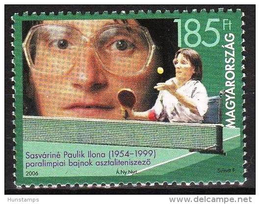 Hungary 2006. Olimpic Winner - Ilona Paulik Sasvarine Nice Stamp MNH (**) Michel: 5075 - Nuevos