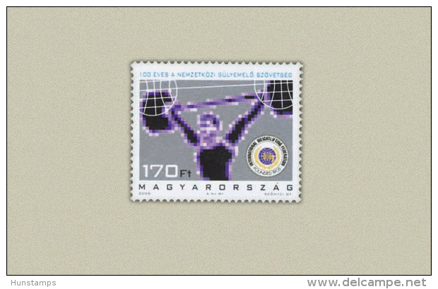 Hungary 2005. Weightlifting Stamp MNH (**) Michel: 5011. - Ongebruikt