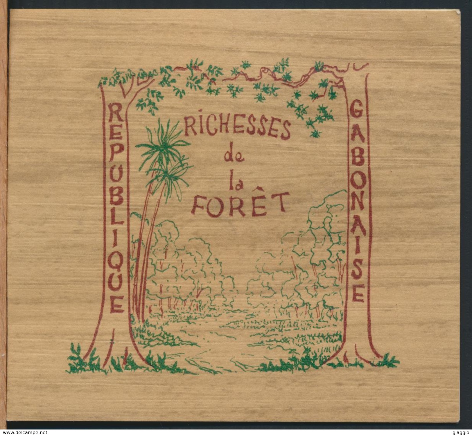 °°° 4163 - GABON - RICHESSES DE LA FORET °°° - Gabon