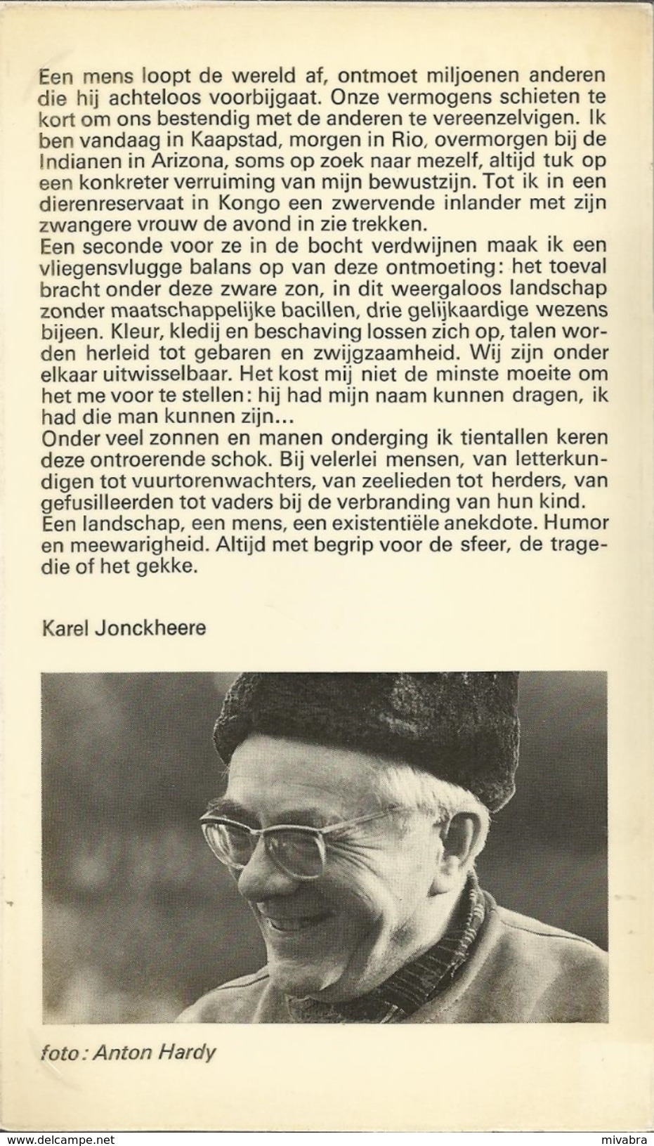 KAREL JONCKHEERE  - IK HAD DIE MAN KUNNEN ZIJN - MARNIX POCKET N° 70 - Littérature