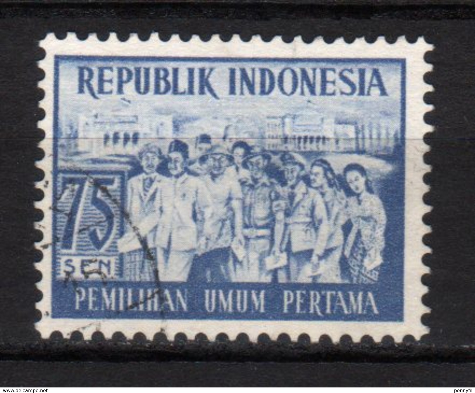 INDONESIA - 1955 Scott# 413 YT 108 USED - Indonesia