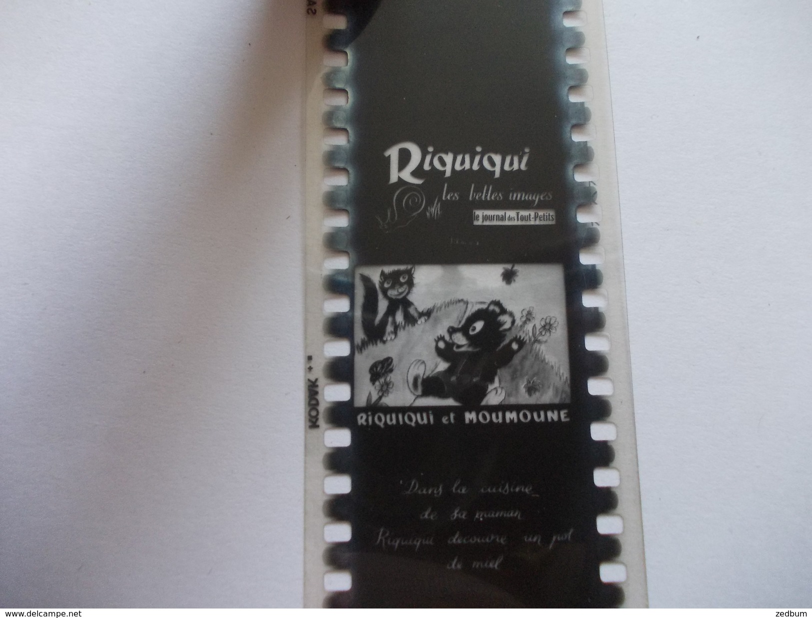 FILM FIXE Riquiqui Et Roudoudou 7 Films - Bobines De Films: 35mm - 16mm - 9,5+8+S8mm