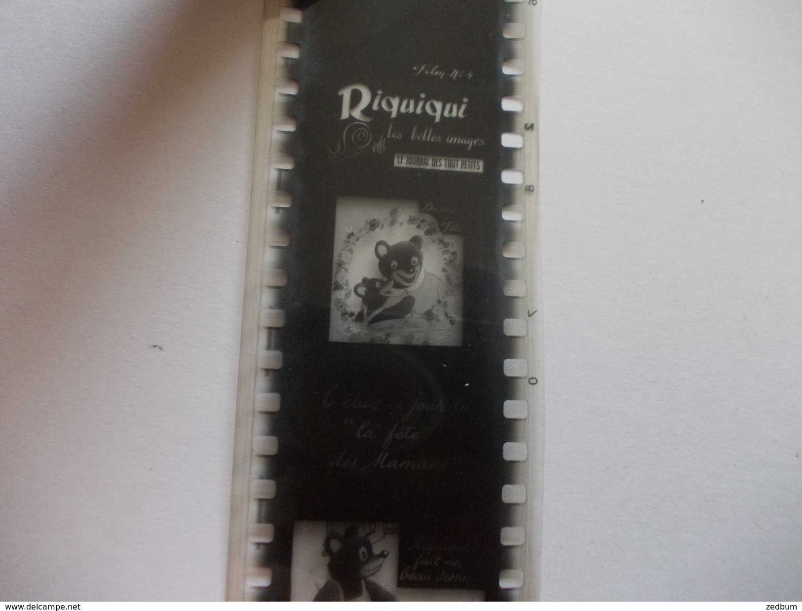 FILM FIXE Riquiqui Et Roudoudou 7 Films - Bobines De Films: 35mm - 16mm - 9,5+8+S8mm