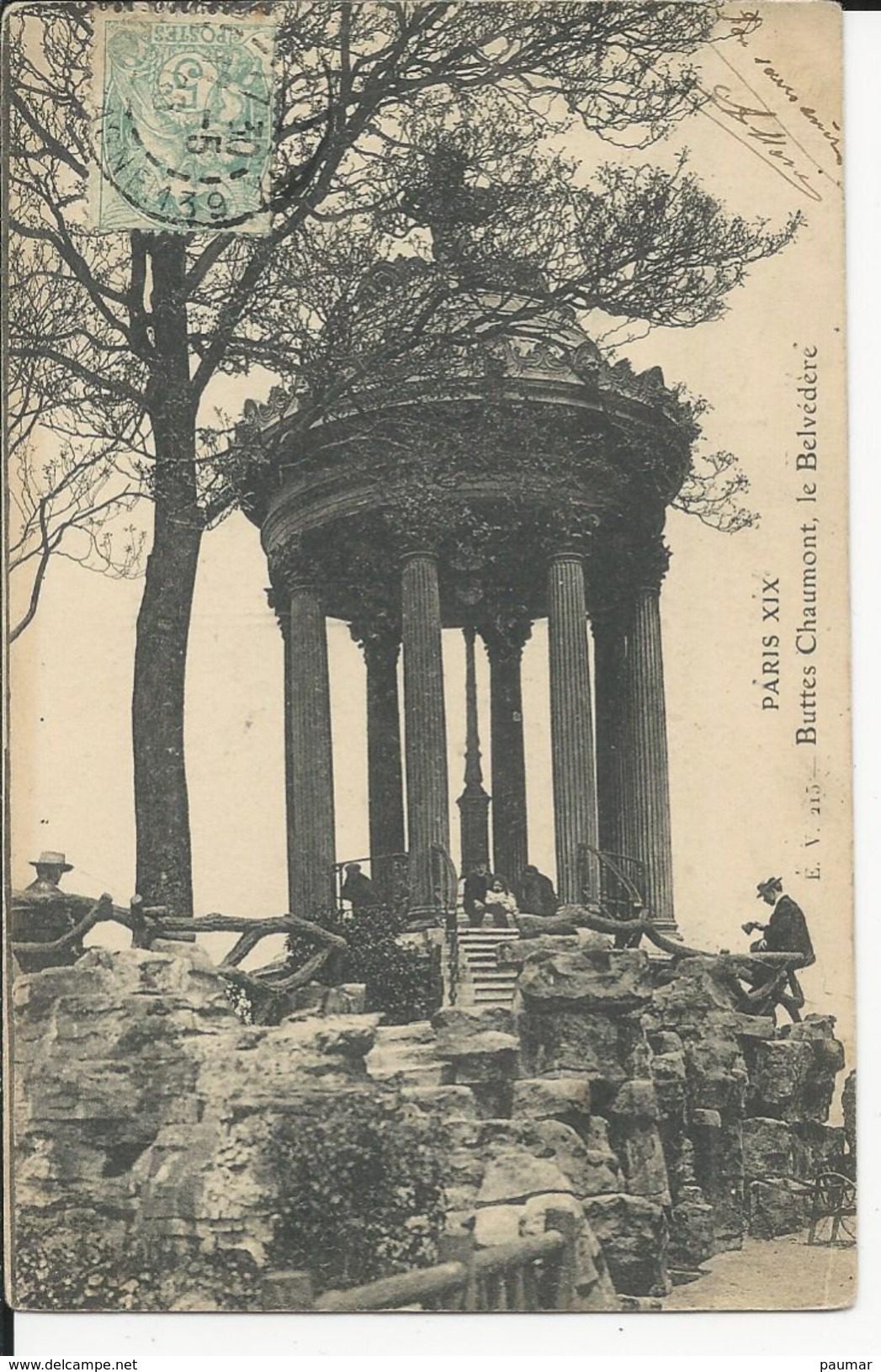 Paris  Le Belvedére   Buttes De Chaumont - Sonstige & Ohne Zuordnung