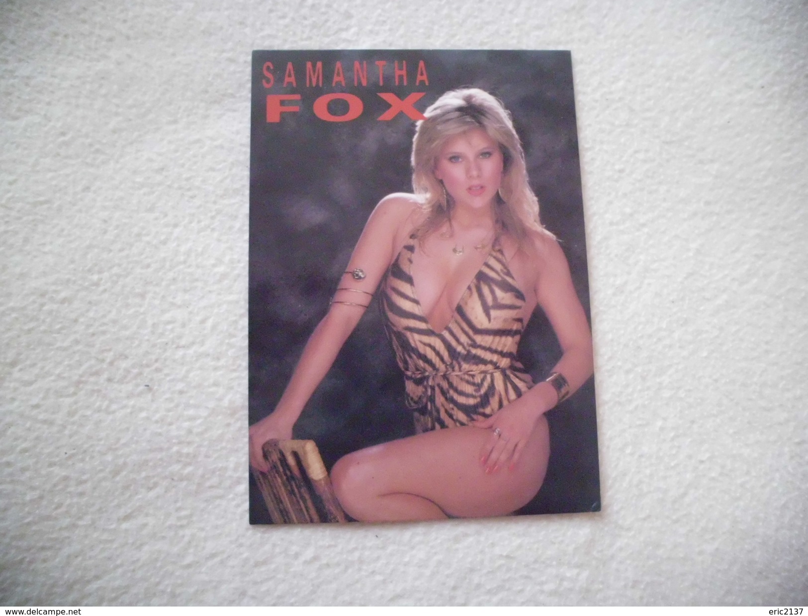 SAMANTHA FOX - Zangers En Musicus