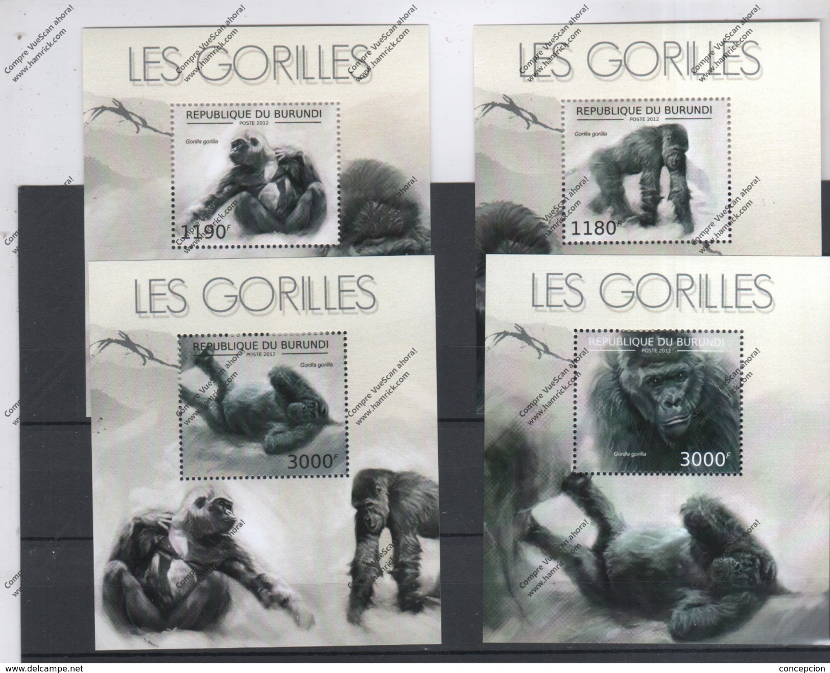 BURUNDI Nº - Gorilla's