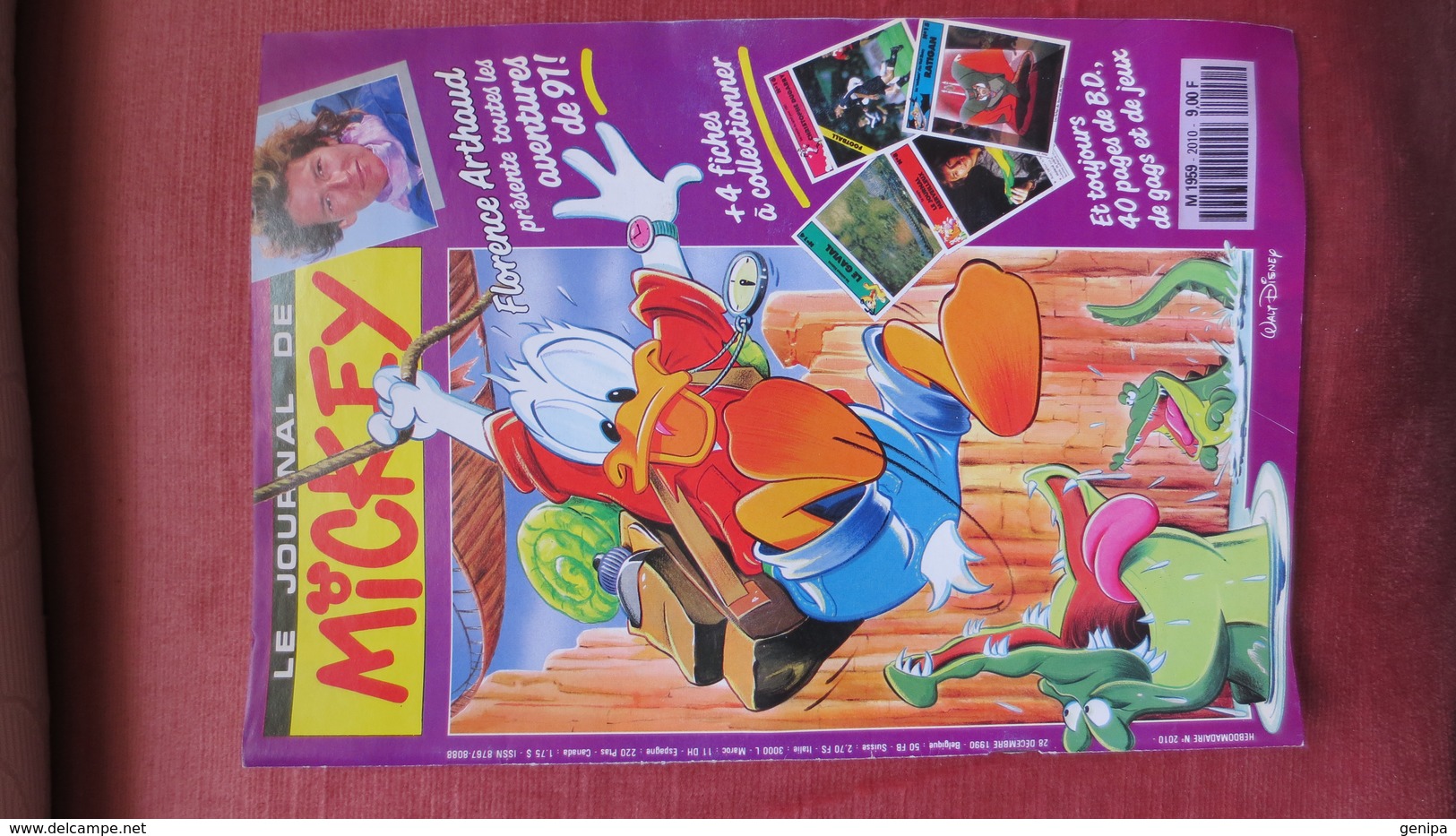 JOURNAL DE MICKEY N° 2010. ANNEE 1990 - Journal De Mickey