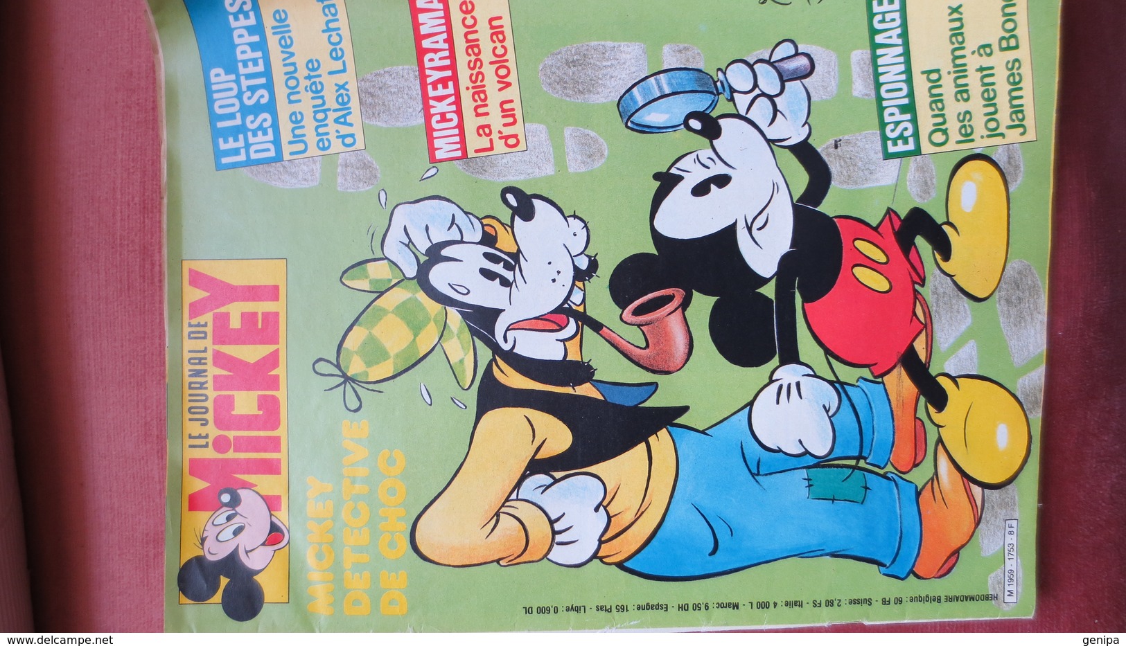 JOURNAL DE MICKEY N° 1753. ANNEE 1986 - Journal De Mickey