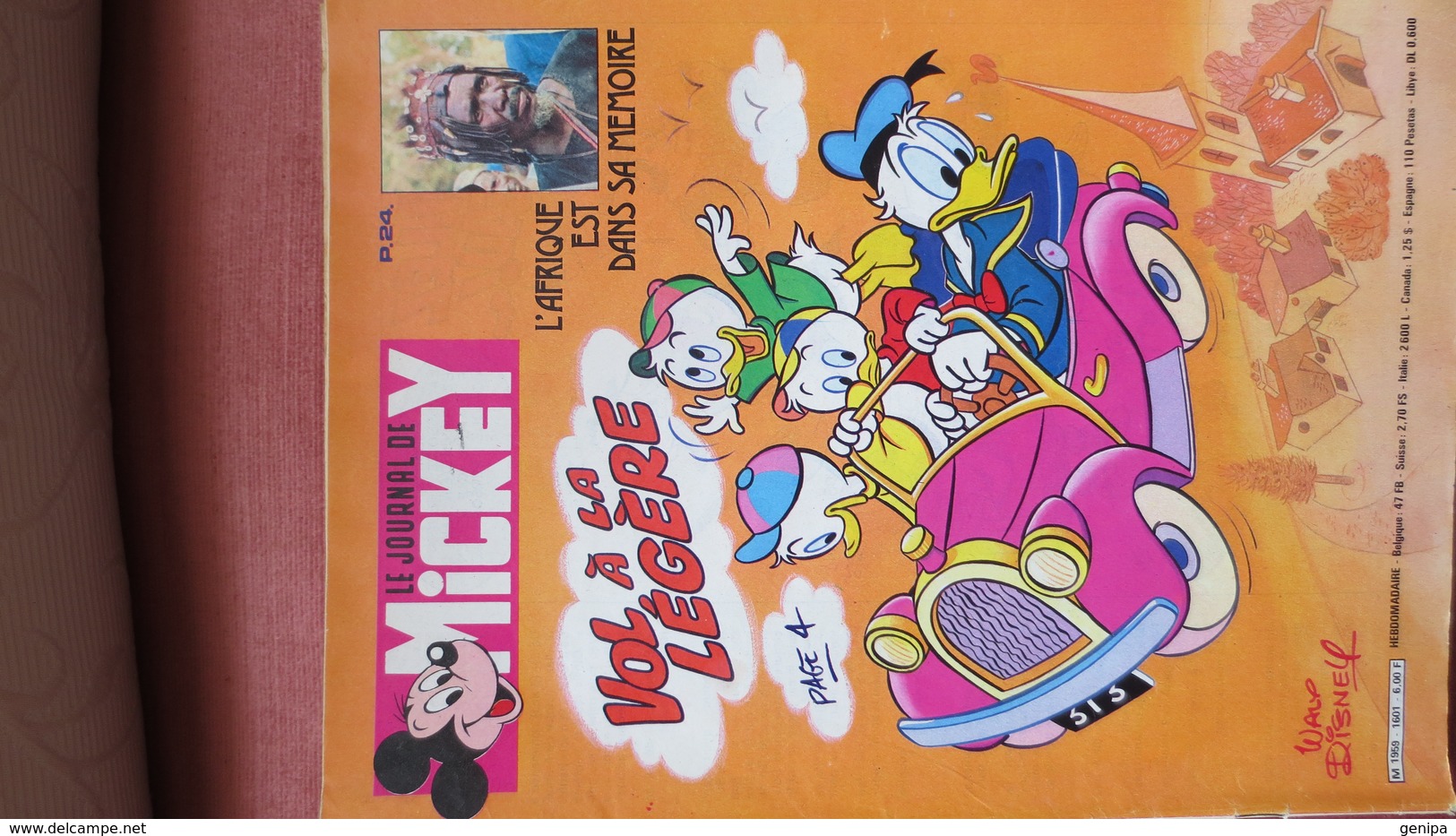 JOURNAL DE MICKEY N° 1601. ANNEE 1983 - Journal De Mickey