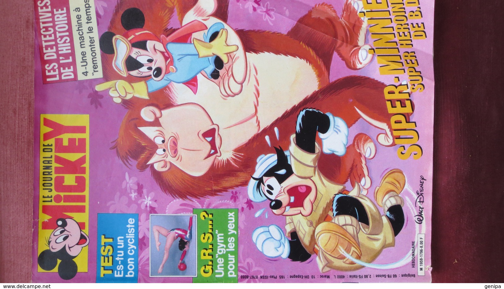 JOURNAL DE MICKEY N° 1796. ANNEE 1986 - Journal De Mickey