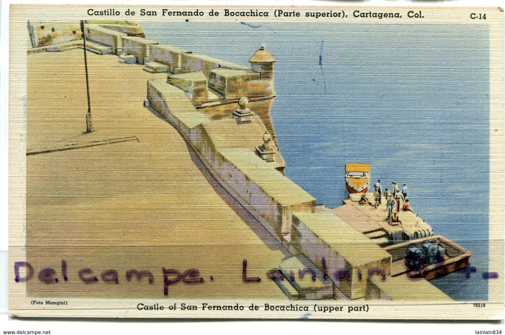 - C 11 - Colombie - Castillo De San Fernando De Bocachica - Cartagéna - Petit Format, Belles Couleurs, TTE, Scans.état. - Colombia