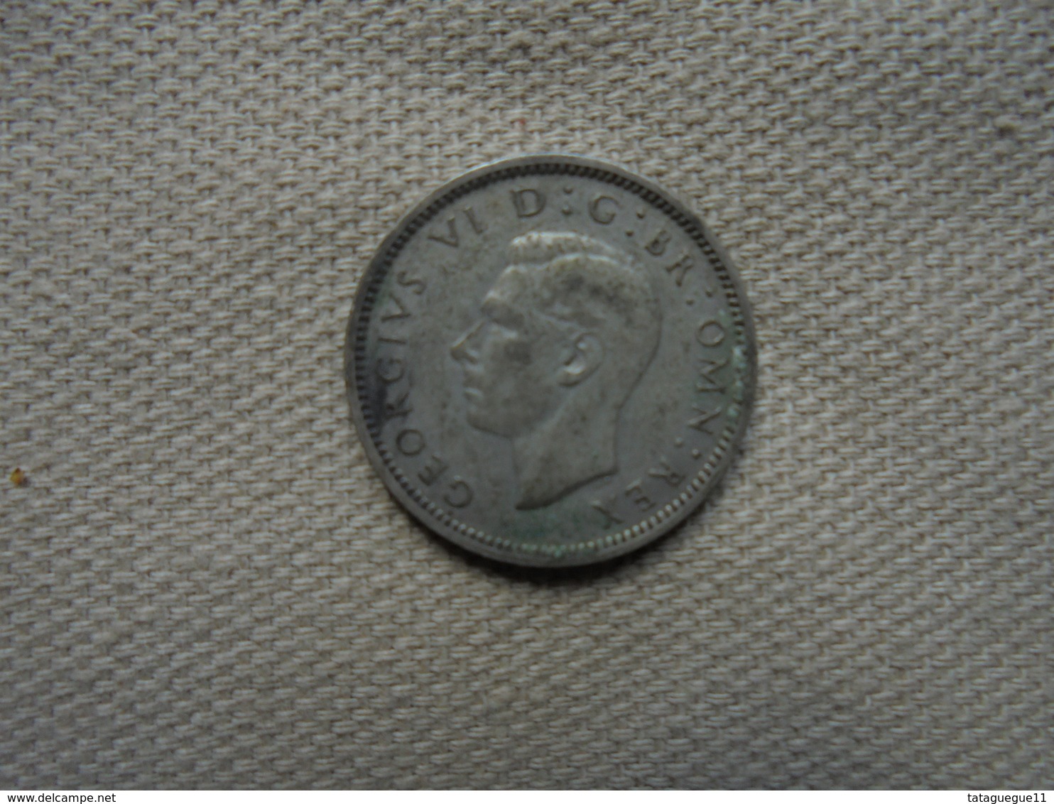 Ancien - Pièce De Six Pence Georges VI 1946 - H. 6 Pence
