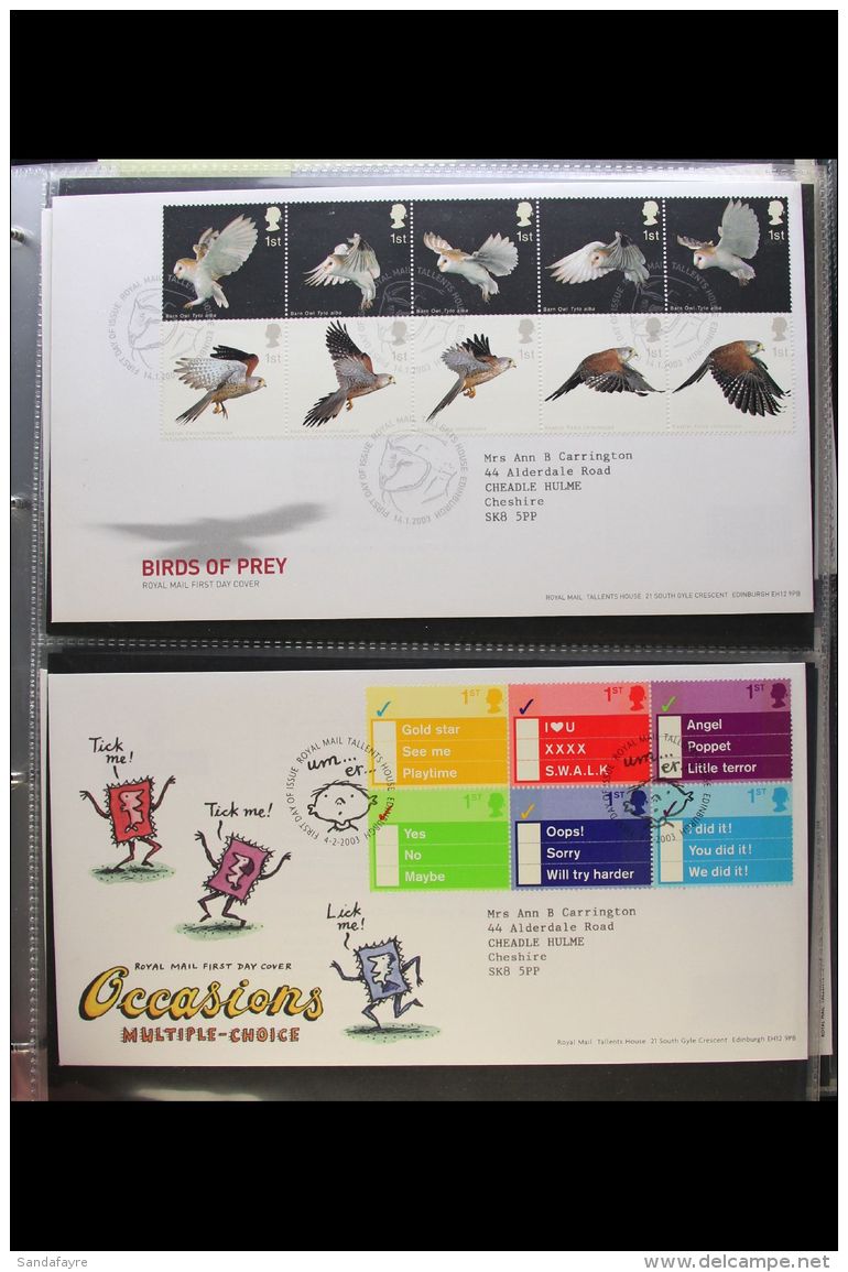 2003-2005 COMMEMORATIVE FDC COLLECTION  An Attractive, Highly COMPLETE Collection Of Illustrated Commemorative... - FDC