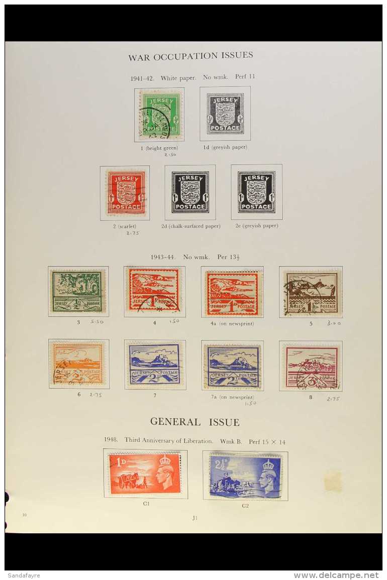 GB ISLANDS COLLECTIONS  1941-2000. EXTENSIVE Mint, Nhm &amp; Used Collection Presented On A Thick Pile Printed... - Other & Unclassified