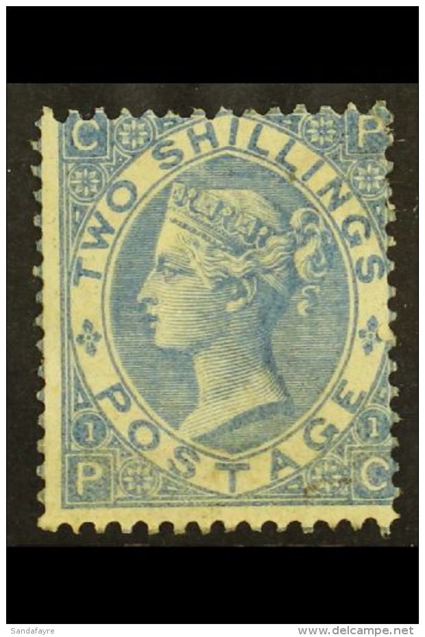 1867-80  2s Dull Blue, Wmk Spray, SG 118, Mint With Good Part OG, Lovely Appearance, Cat &pound;4200. For More... - Sonstige & Ohne Zuordnung