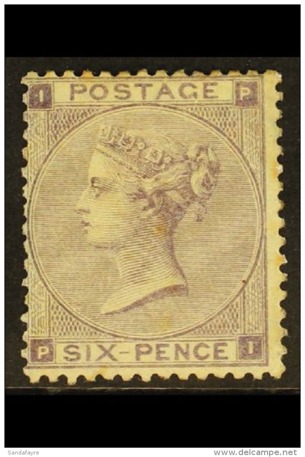 1862-64  6d Lilac 'small Letters' SG 84, Mint, Some Mild Discolouration But Still Attractive, Cat &pound;2250.... - Sonstige & Ohne Zuordnung