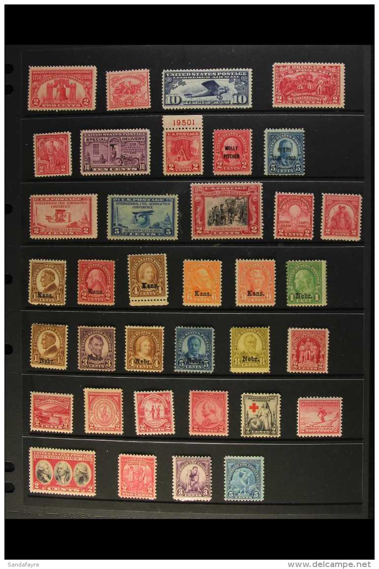 1904-1932 FINE/VERY FINE MINT  All Different Collection, Some Never Hinged. Note 1904 5c Louisiana Exposition,... - Other & Unclassified