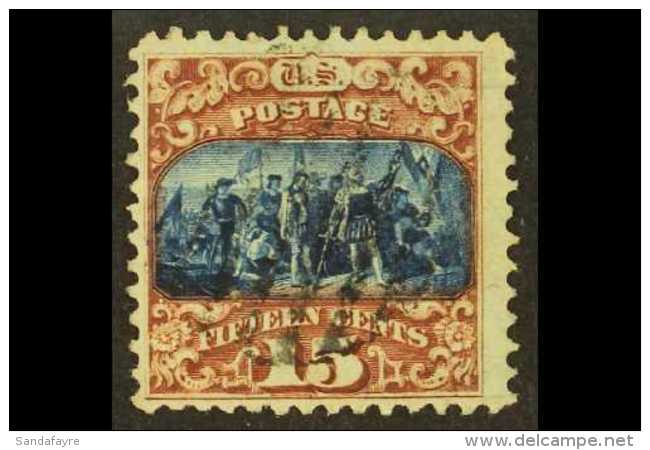 1869  15c Brown And Blue (Sc 119, SG 121) Fine-very Fine Used. For More Images, Please Visit... - Other & Unclassified