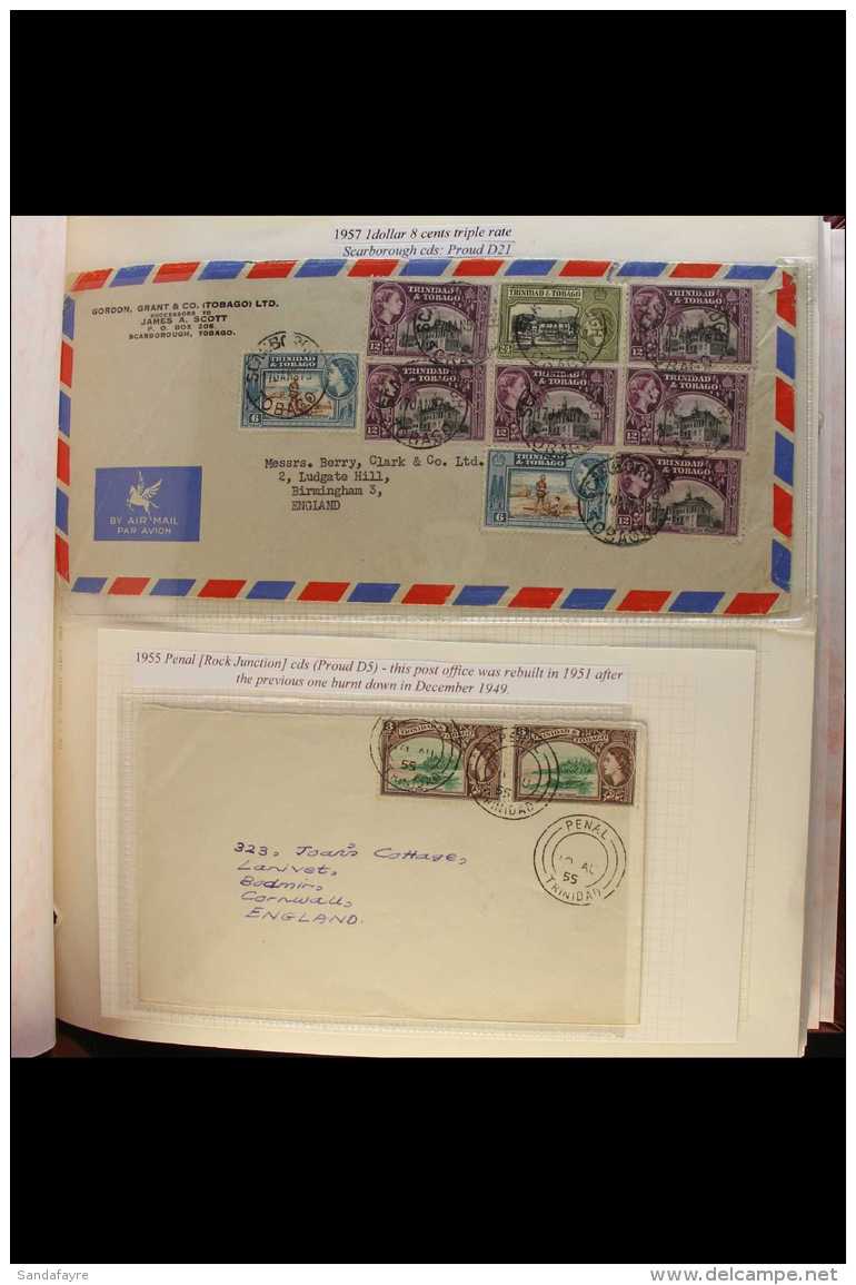 1953-2011 QEII COVERS &amp; CARDS.  An Interesting Postal History Collection Of Chiefly Commercial Covers &amp;... - Trinidad & Tobago (...-1961)