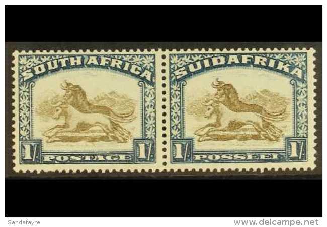 1930-44  1s Brown And Deep Blue, SG 48, Very Fine Mint (pair) For More Images, Please Visit... - Unclassified