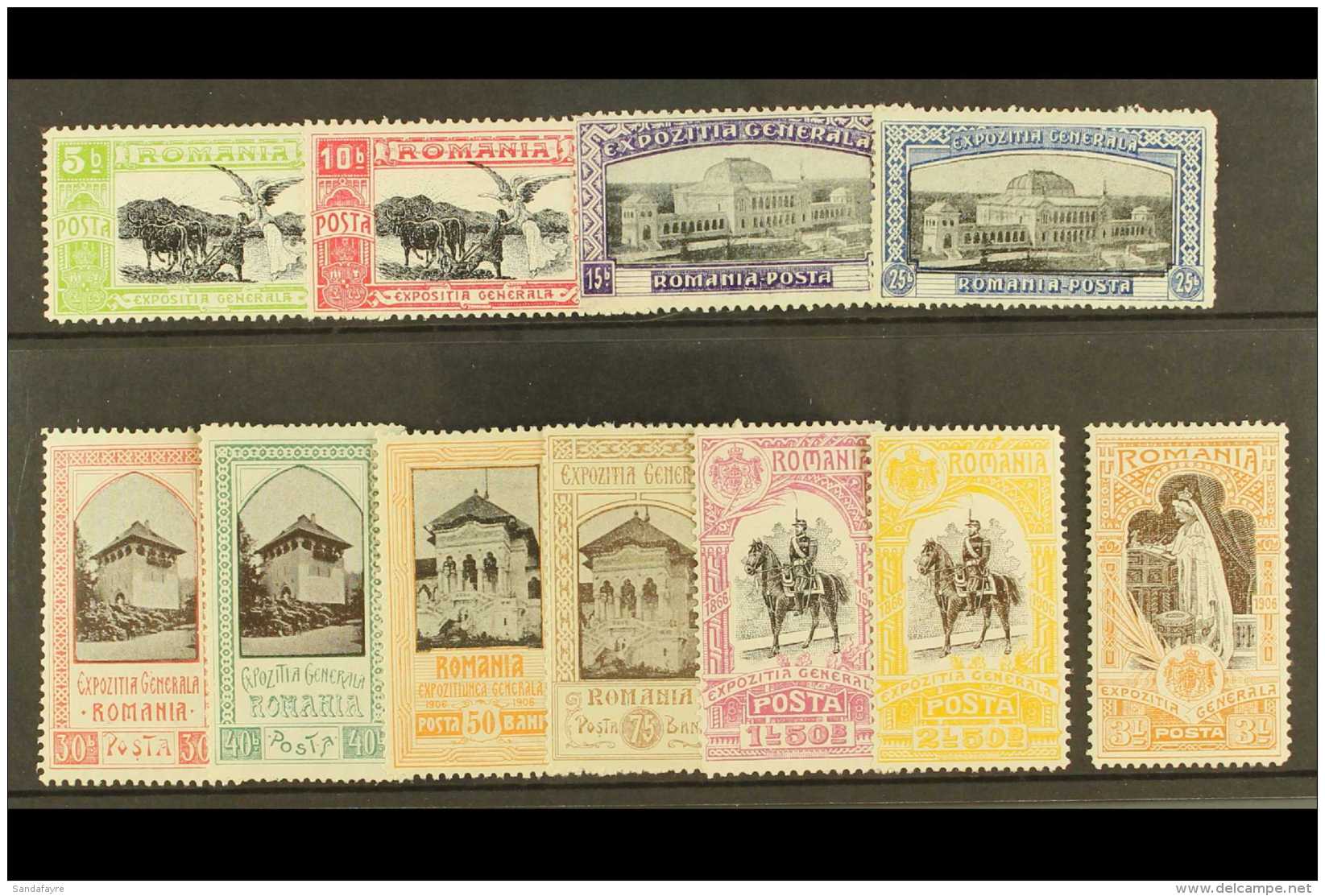 1906  Exhibition Set, Mi 197/207, Very Fine Mint (11 Stamps) For More Images, Please Visit... - Sonstige & Ohne Zuordnung
