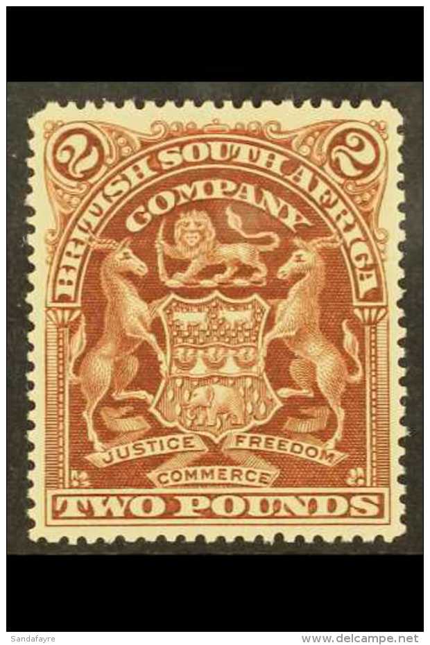 1898  &pound;2 Brown, SG 91, Never Hinged Mint. A Beautiful Stamp. For More Images, Please Visit... - Other & Unclassified