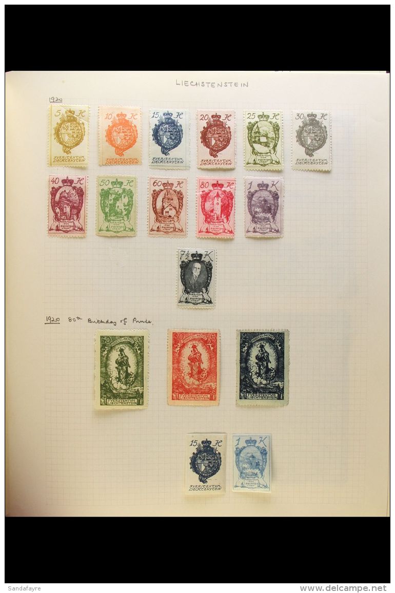 1912-82 ALL DIFFERENT COLLECTION  A Delightful Mint &amp; Used (mostly Used) Collection Presented In A "Devon"... - Other & Unclassified