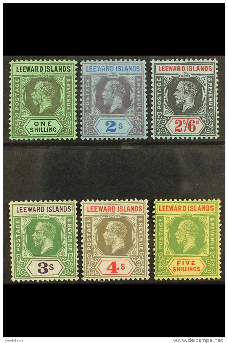 1921-32  1s To 5s Script, SG 73/78, Fine Mint. (6) For More Images, Please Visit... - Leeward  Islands