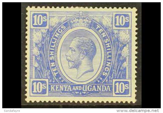 1922-27  10s Bright Blue, SG 94, Fine Mint. For More Images, Please Visit... - Vide