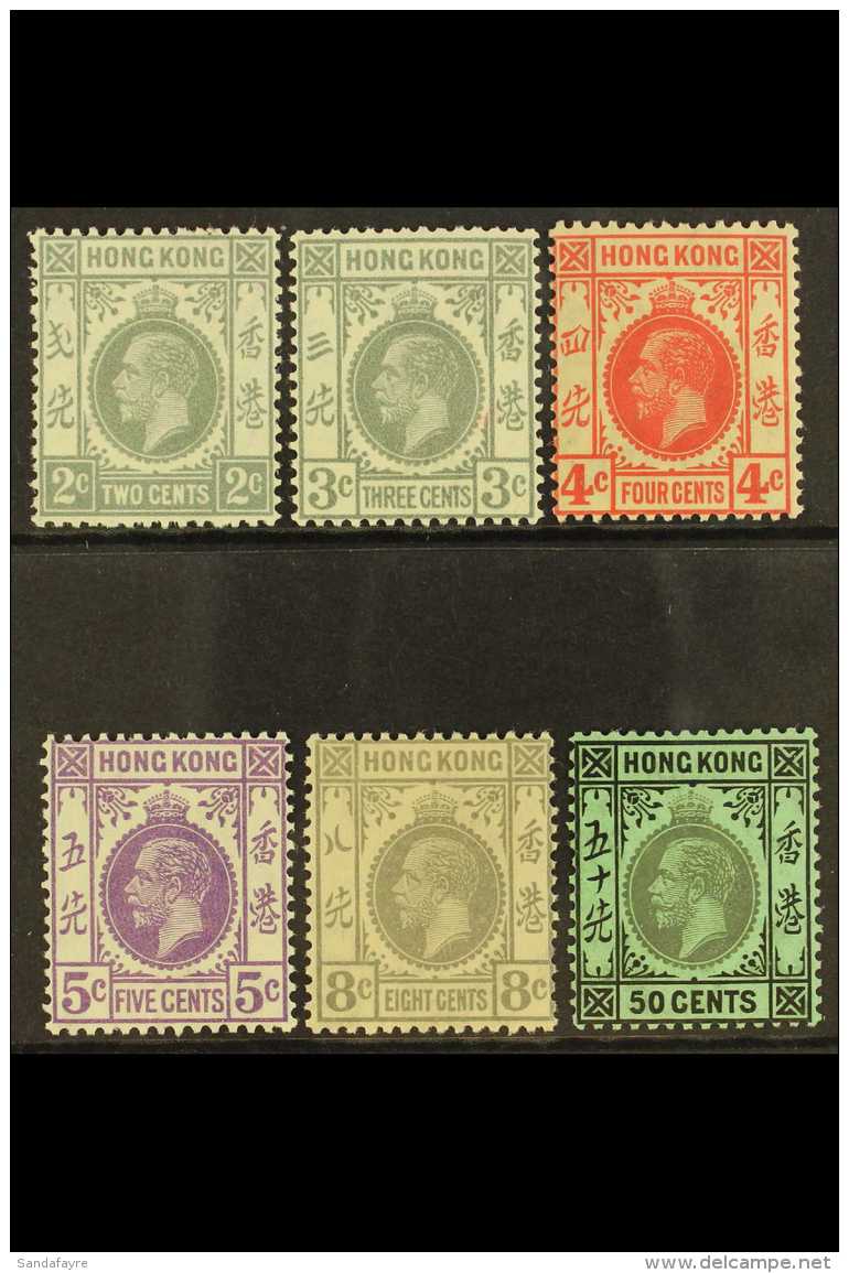 1921-37  Never Hinged Mint Definitives, With 2c Grey, 3c Grey, 4c Carmine-red, 5c Violet, 8c Grey, And 50c,... - Sonstige & Ohne Zuordnung