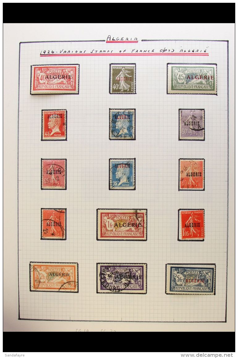 FRENCH COLONIES COLLECTION  1859-1960s. An Extensive, All Different Mint &amp; Used (mostly Used) Collection With... - Sonstige & Ohne Zuordnung