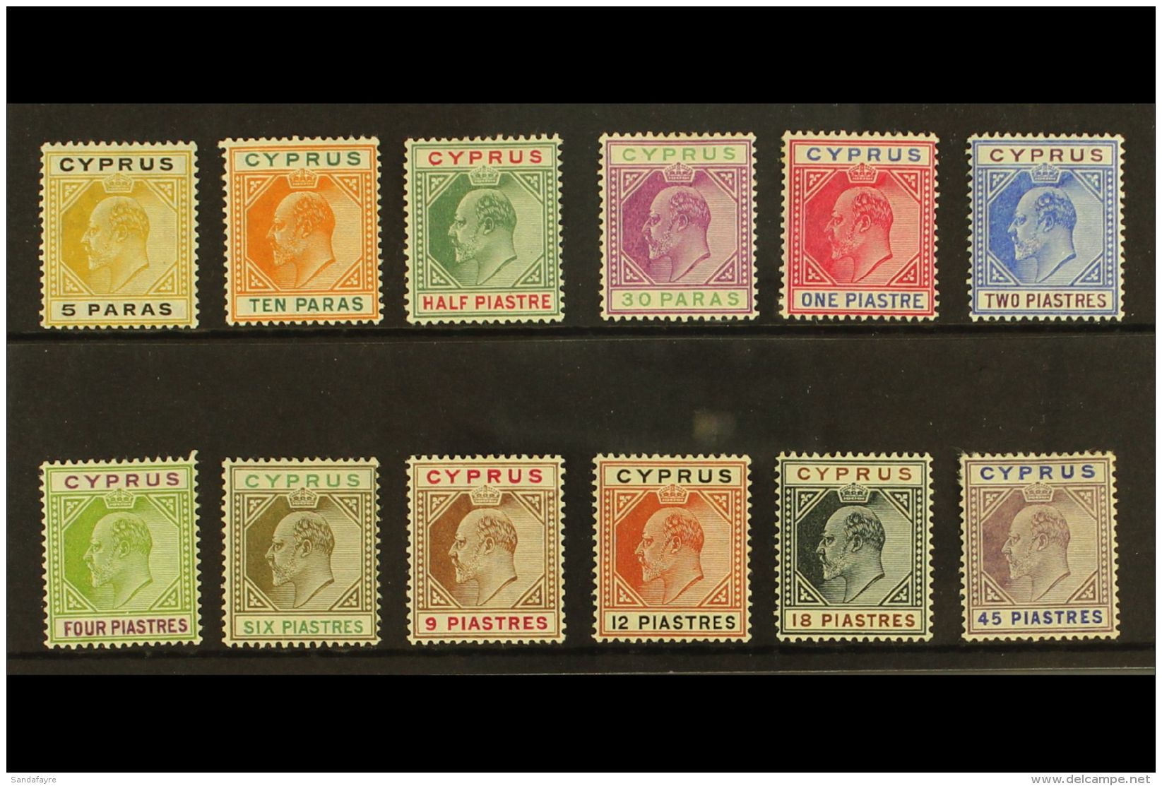 1904-10  Watermark Multi Crown CA Complete Definitive Set, SG 60/71, Fine Mint. (12 Stamps) For More Images,... - Other & Unclassified