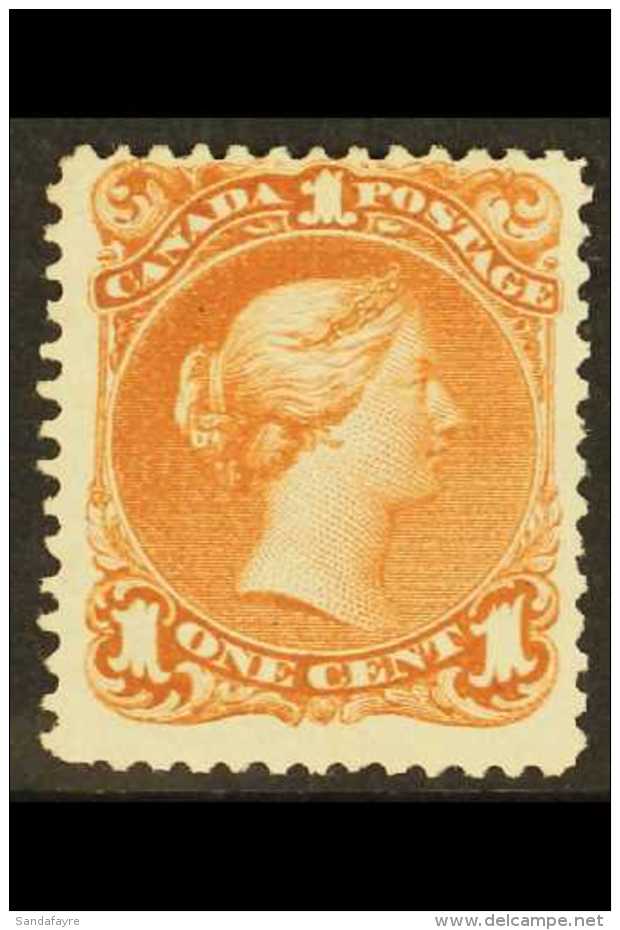 1868-71  1c Red-brown, SG 55, Fresh Unused (no Gum). For More Images, Please Visit... - Other & Unclassified