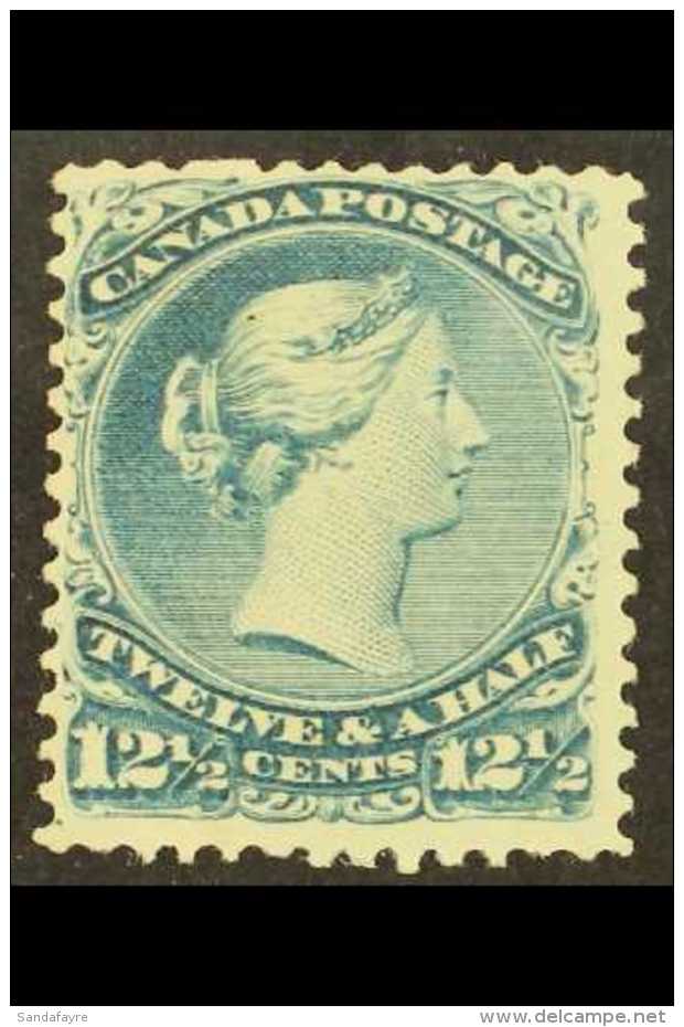 1868-71  12&frac12;c Pale Dull Blue, SG 60c, Mint, Tiny Pin Hole. For More Images, Please Visit... - Other & Unclassified