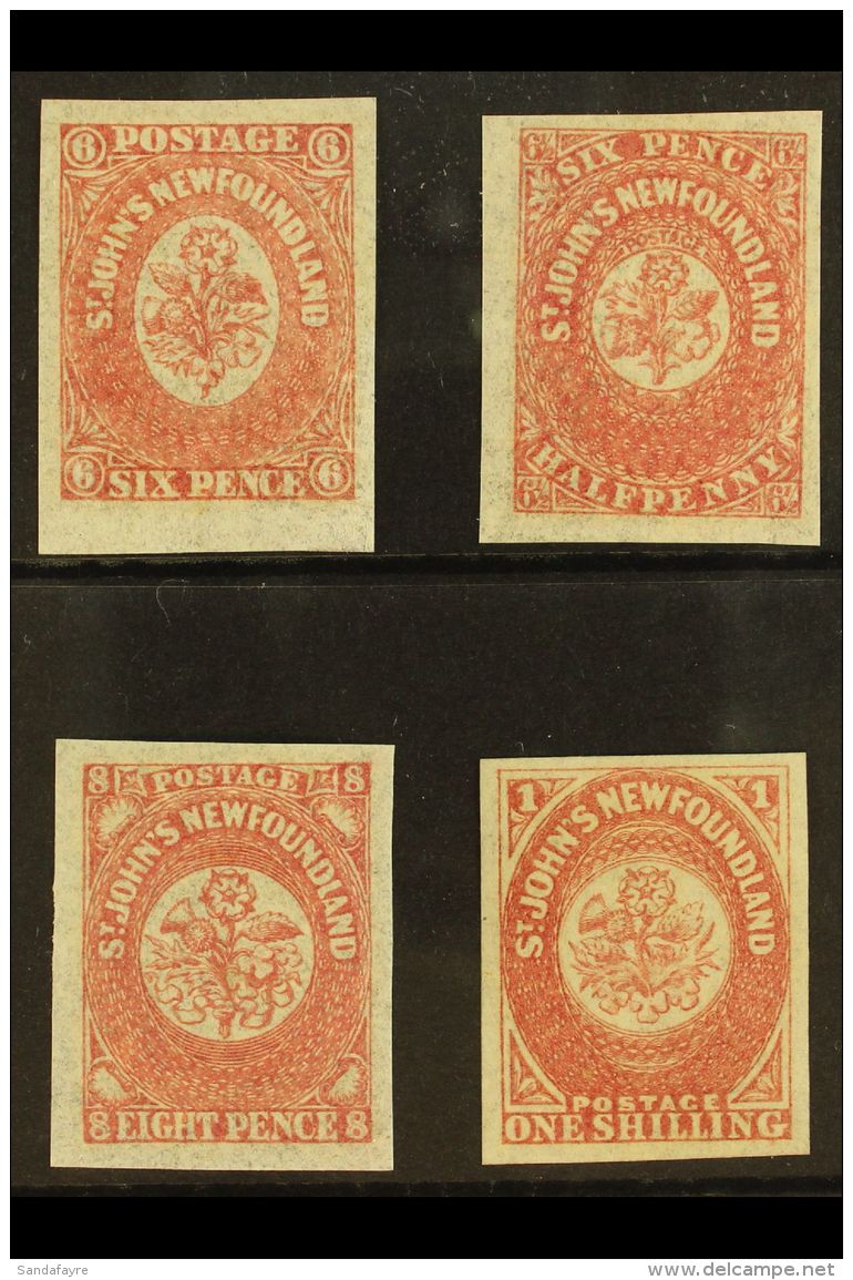 1862  6d To 1s, SG 20/23, All Superb Mint Og With Large Margins All Round. (4 Stamps) For More Images, Please... - Other & Unclassified