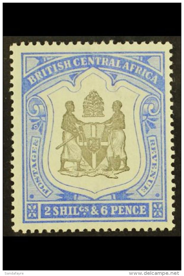 1897-1900  2s6d Black &amp; Ultramarine, SG 48, Fine Mint For More Images, Please Visit... - Nyasaland (1907-1953)