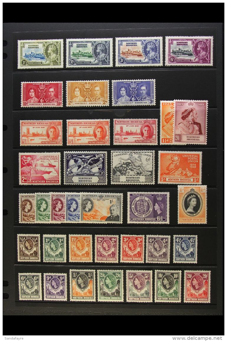 1935-63 FINE MINT COLLECTION  An All Different Collection Which Starts With 1935 Silver Jubilee And 1937... - Nordrhodesien (...-1963)