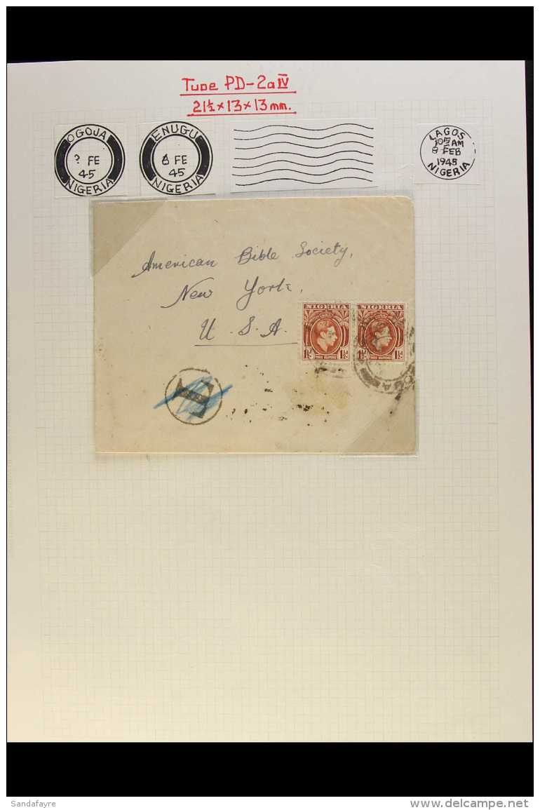 POSTAGE DUE  1905-71 REFERENCE COLLECTION. A Neatly Presented Collection Of Covers Either Bearing Southern... - Nigeria (...-1960)