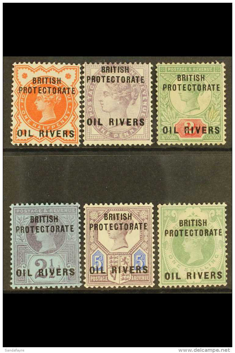 1892-94  Overprints On GB Set, SG 1/6, Fine Mint. (6) For More Images, Please Visit... - Other & Unclassified