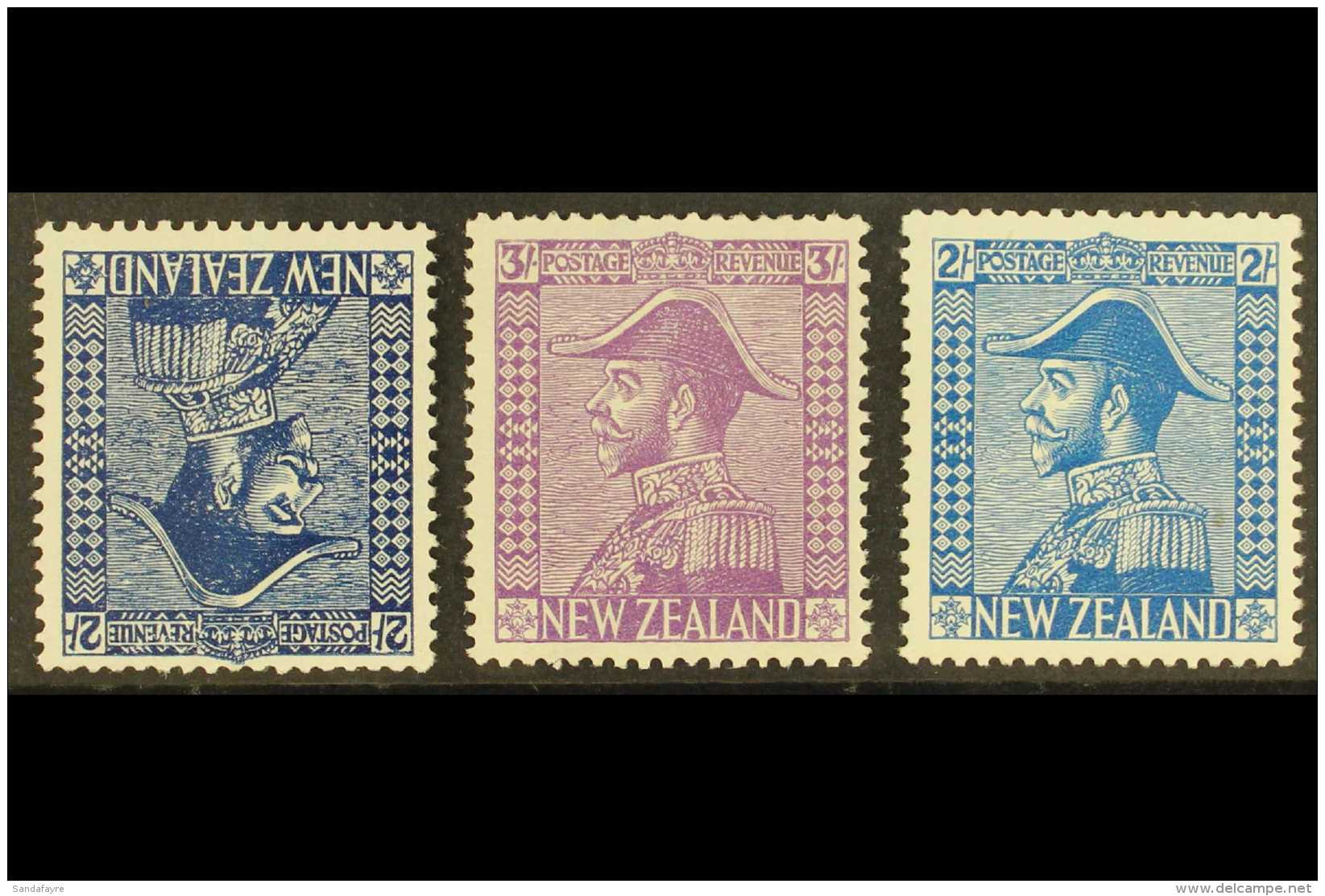 1926-34  Admiral 2s (inverted Watermark) And 3s Jones Papers, And 2s Light Blue Cowan Paper, SG 466w, 467, 469,... - Other & Unclassified