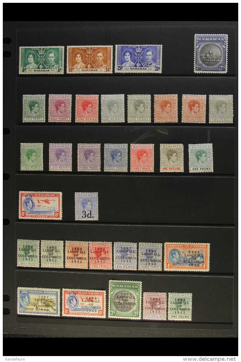 1937-1949 MINT COLLECTION  On Stock Pages, All Different With A Few Shades, Inc 1938-52 Vals To &pound;1 Inc 2d... - Other & Unclassified