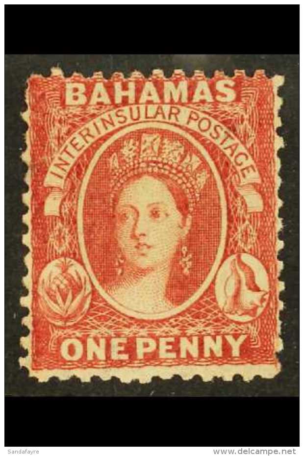 1863-77  1d Rose-red, Wmk Crown CC REVERSED, Perf.12&frac12;, SG 23x, Fine, Never Hinged Mint, BP Basel... - Other & Unclassified