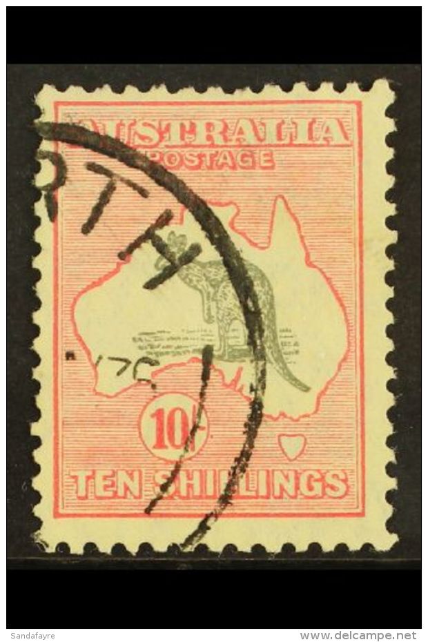 1931-36  10s Grey &amp; Pink (Die II), SG 136, Very Fine Used For More Images, Please Visit... - Other & Unclassified