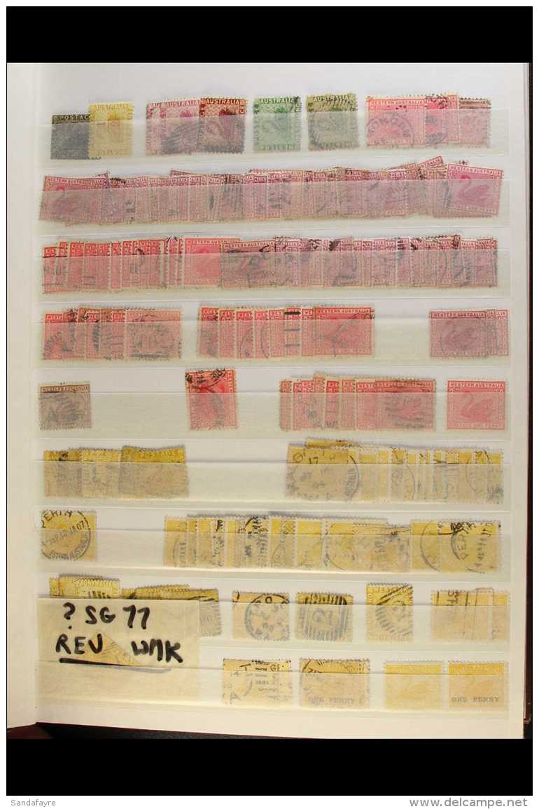 SUPER SORTER  USED ACCUMULATION In A Stock Book, Few Mint Items Seen, Duplicated Ranges Of Common Values With... - Other & Unclassified