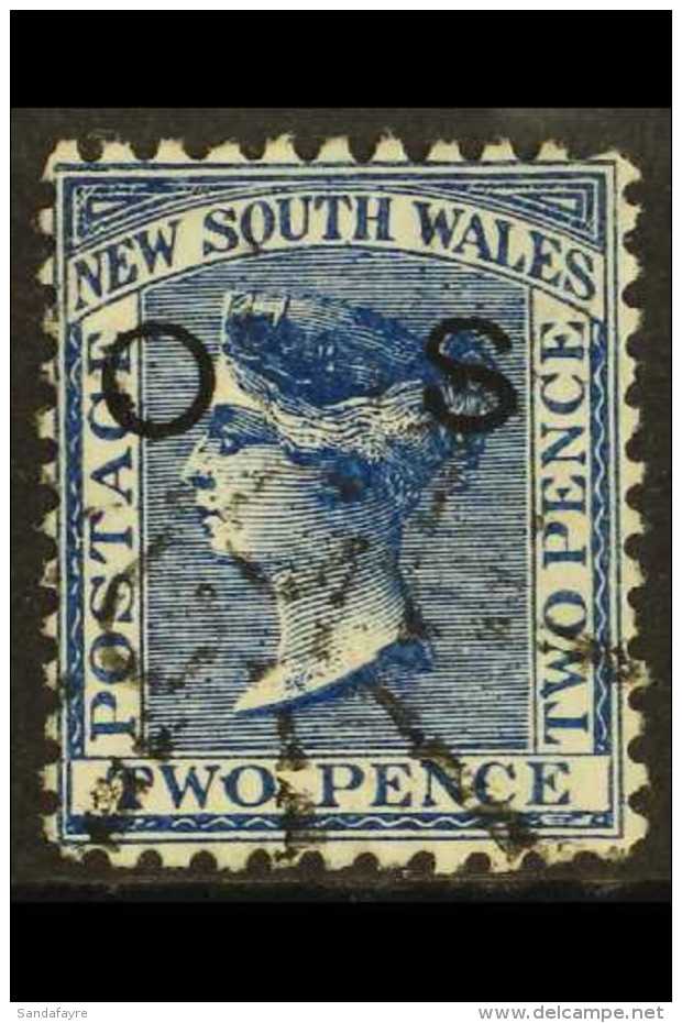 NEW SOUTH WALES  OFFICIALS 1879-85 2d Blue Perf 11 X 12, SG O3d, Fine Used For More Images, Please Visit... - Other & Unclassified